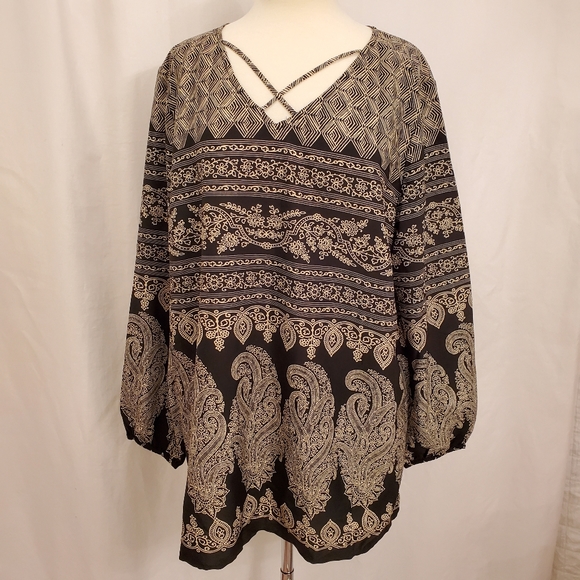Chico's Tops - Chico's Mosaic Muse Tunic NWT Chico's Sz 3=XL/16